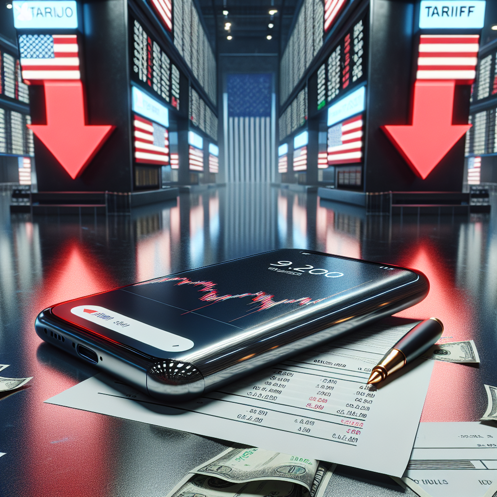 You are currently viewing Apple Stock Decline: $900 Million Tariff Threat Looms Ahead
